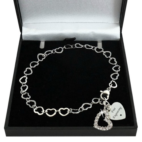 Personalised bracelet silver - personalised,