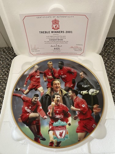 Danbury mint liverpool c - mint, f.c