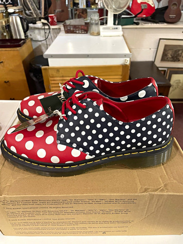Martens polka dot - martens, lace