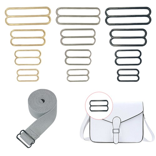 Metal strap adjuster tri - metal,