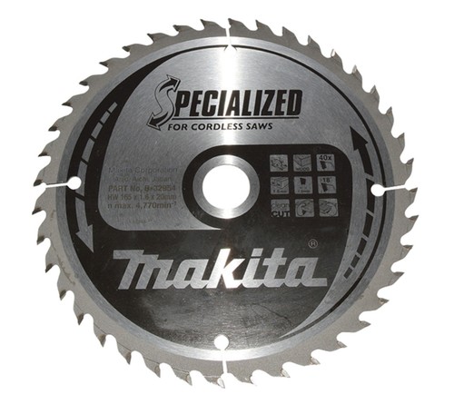 Makita 32954 165x20mm 40t - makita, b-32954