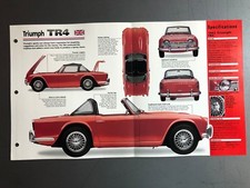 1961 - 1967 Triumph TR4