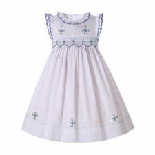 Romany Smocked Baby Girl Dress
