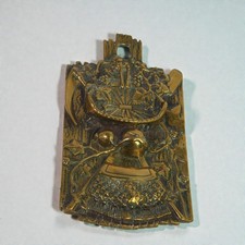 Antique Brass Pocket Watch