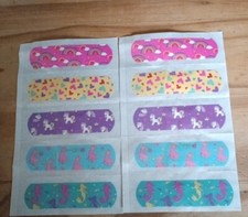 NEW And Sealed Plasters Without Box 5 Different Colours And Designs To Choose 