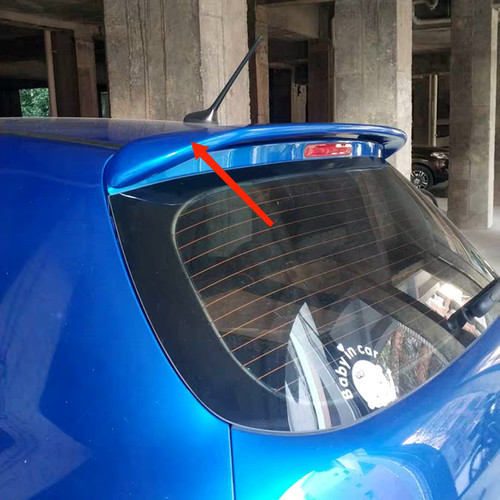 Trunk spoiler wing abs - spoiler, for