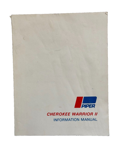Piper cherokee warrior - cherokee,