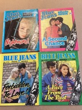 Four 1980s Vintage Blue Jeans