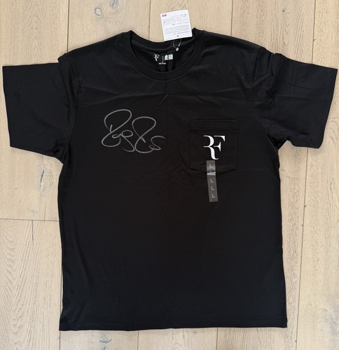 Roger federer signed uniqlo - roger,