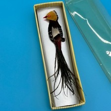 Vintage Handmade Feather Bird