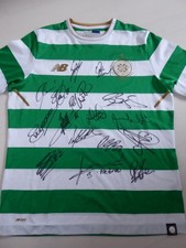 Celtic Signed Shirt x16