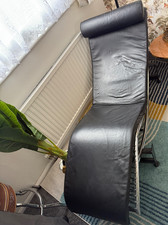 Chaise Lounge - Le Corbusier  Style - Lounger Leather Upholstery
