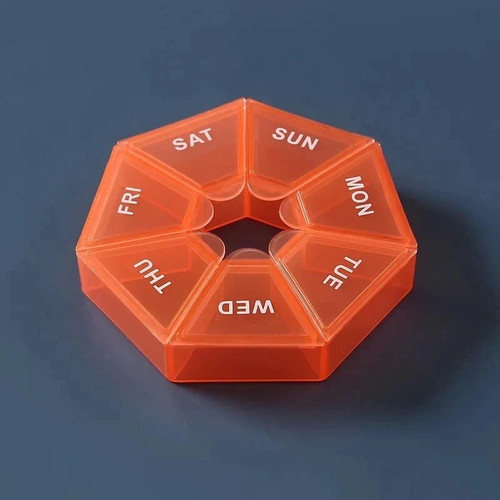 Weekly daily pill box - weekly,