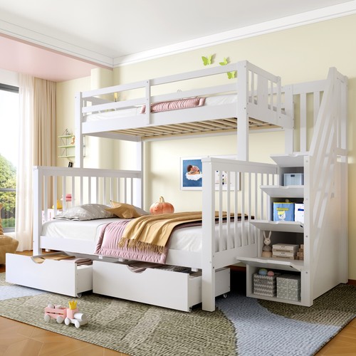 Triple bunk bed three sleeper - bunk,