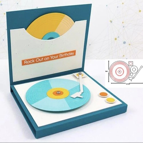 Phonograph record player metal - record,