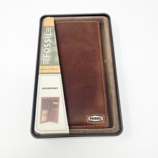 FOSSIL Distressed Leather