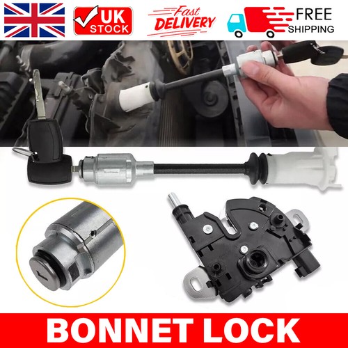 Bonnet release lock latch - release,