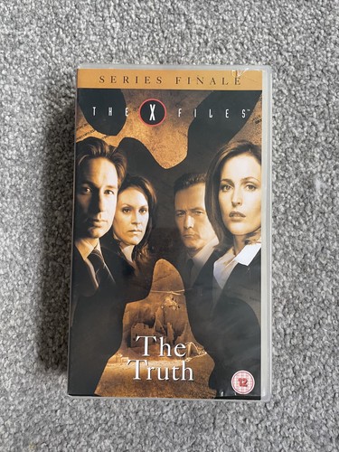 The files vintage vhs box - x,