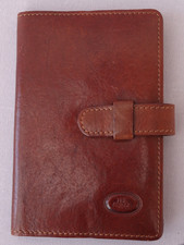 The Bridge Brown Leather Card