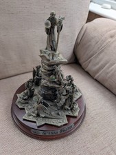 RARE Myth & Magic The Dragon Master #3139 Pewter Statue - The Tudor Mint