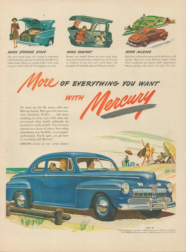 1946 mercury door coupe - 1946, car