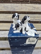 Springer Spaniel and Pups Border Fine Arts