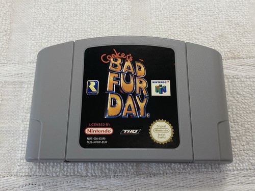 Conkers bad fur - bad, nintendo