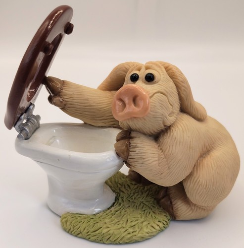 Piggin morning after - piggin, figurine