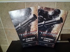 Terminator Salvation Movie UK Cinema Popcorn Box Bucket Used
