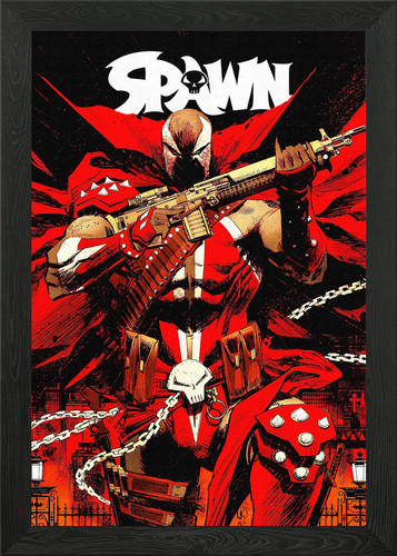 Spawn comic book - cover, art