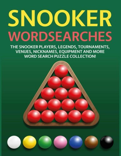 Snooker wordsearches the - wordsearches,