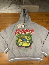 Childish Grey Golf Hoodie Size