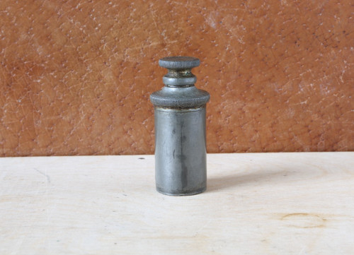 Antique pewter pistol gun - antique, case