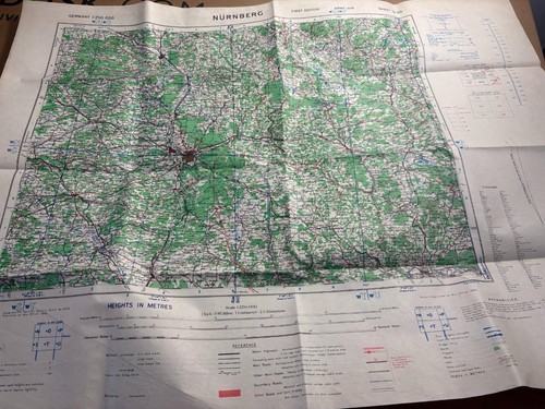 Nurnberg germany wwii map - nurnberg,