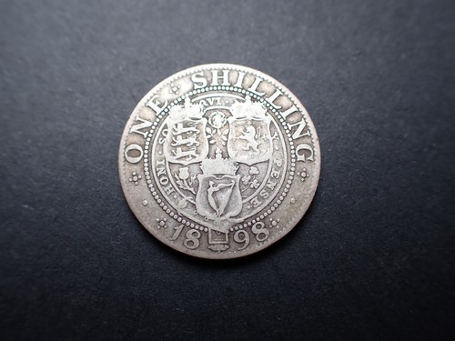 1898 victoria silver - victoria, shilling