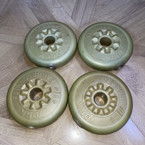 1kg 2lb york barbell - 4x, 1/2lb