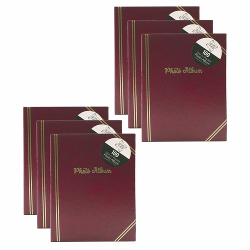 Red photo album 6x4 100 - photo,