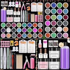 30G Acrylic Powder Nails Kit - Acrylic Nail Kits Full Set for Beginners - uk