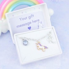 Personalised Unicorn Charm