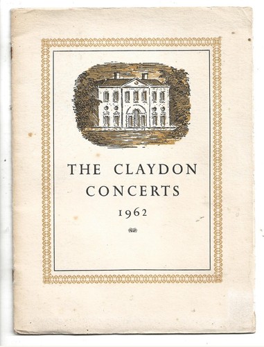 The claydon concerts - the,