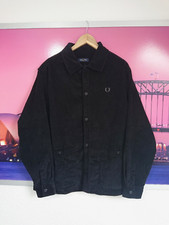 Mens FRED PERRY Cord Overshirt