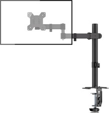 Bracwiser Single Monitor Mount Arm Fits 13-32" Screen 22lbs VESA 75/100 Tilt MD7