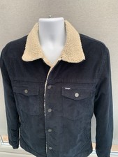 Wrangler Blue Corduroy Sherpa
