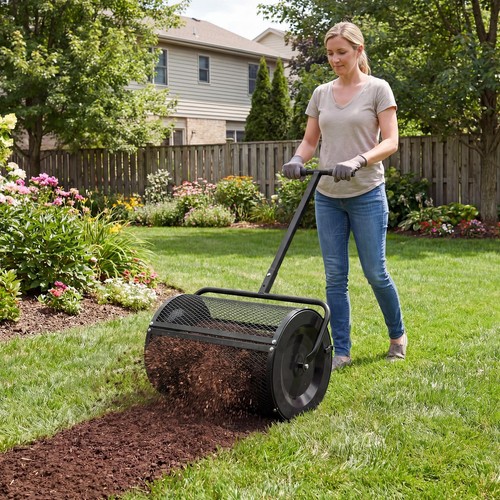 Compost spreader 61cm peat - 61cm,