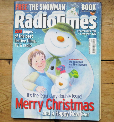 Radio times christmas 2012 - times,
