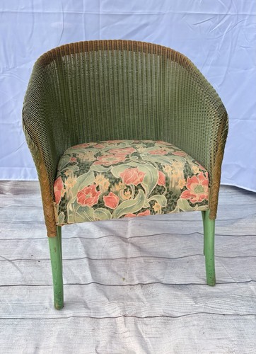 Vintage green lloyd loom - green,