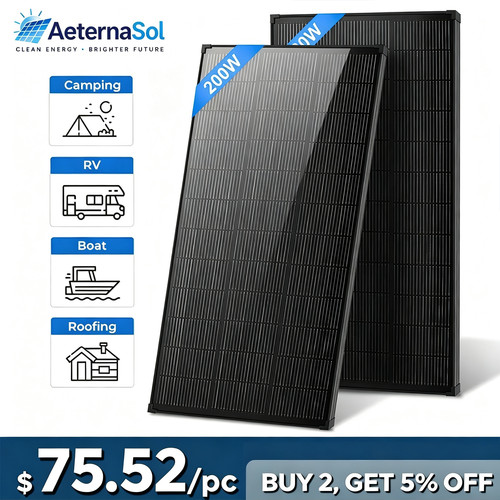 Aeternasol 2pack 200w - 200w, solar