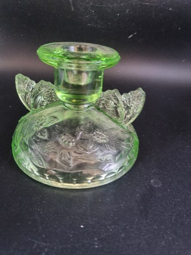 Sowerby green glass candle - sowerby,