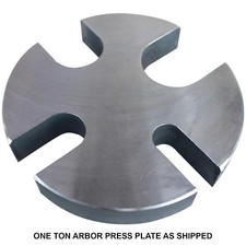 SWAG One Ton Arbor Press Plate