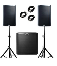 ALTO 6500 Watt PA SYSTEM Inc Mixer Ideal For Pubs / Bars / Clubs / DJs